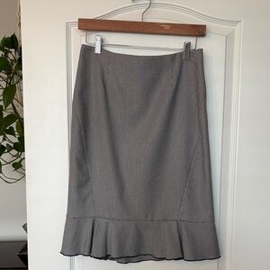 NWT WHBM houndstooth pencil skirt